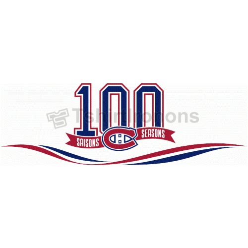 Montreal Canadiens T-shirts Iron On Transfers N205